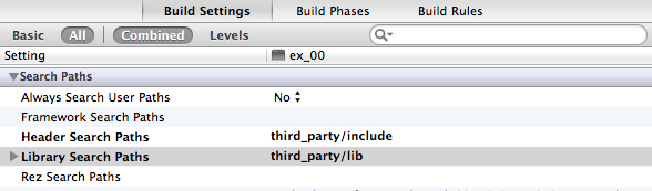 Xcode OpenGL setup 6