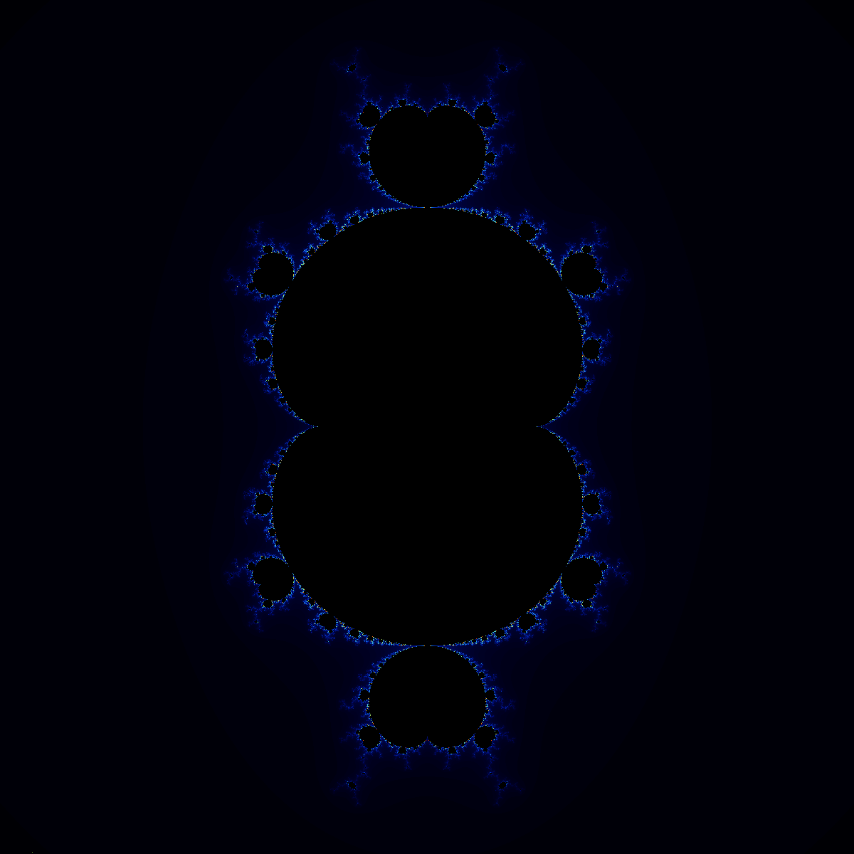 Triple Mandelbrot full scale